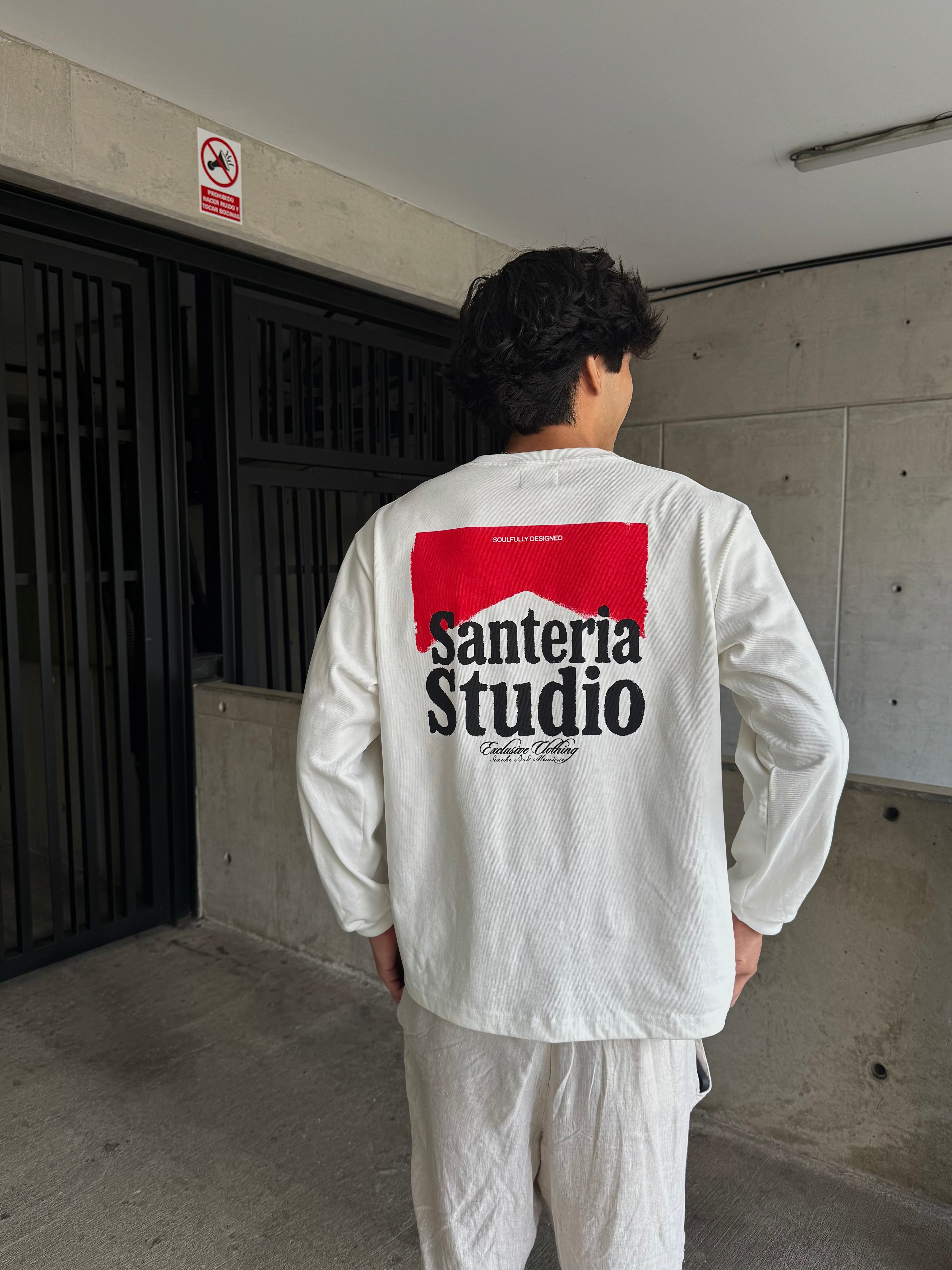 DEL CAZA OFF-WHITE LONGSLEEVE