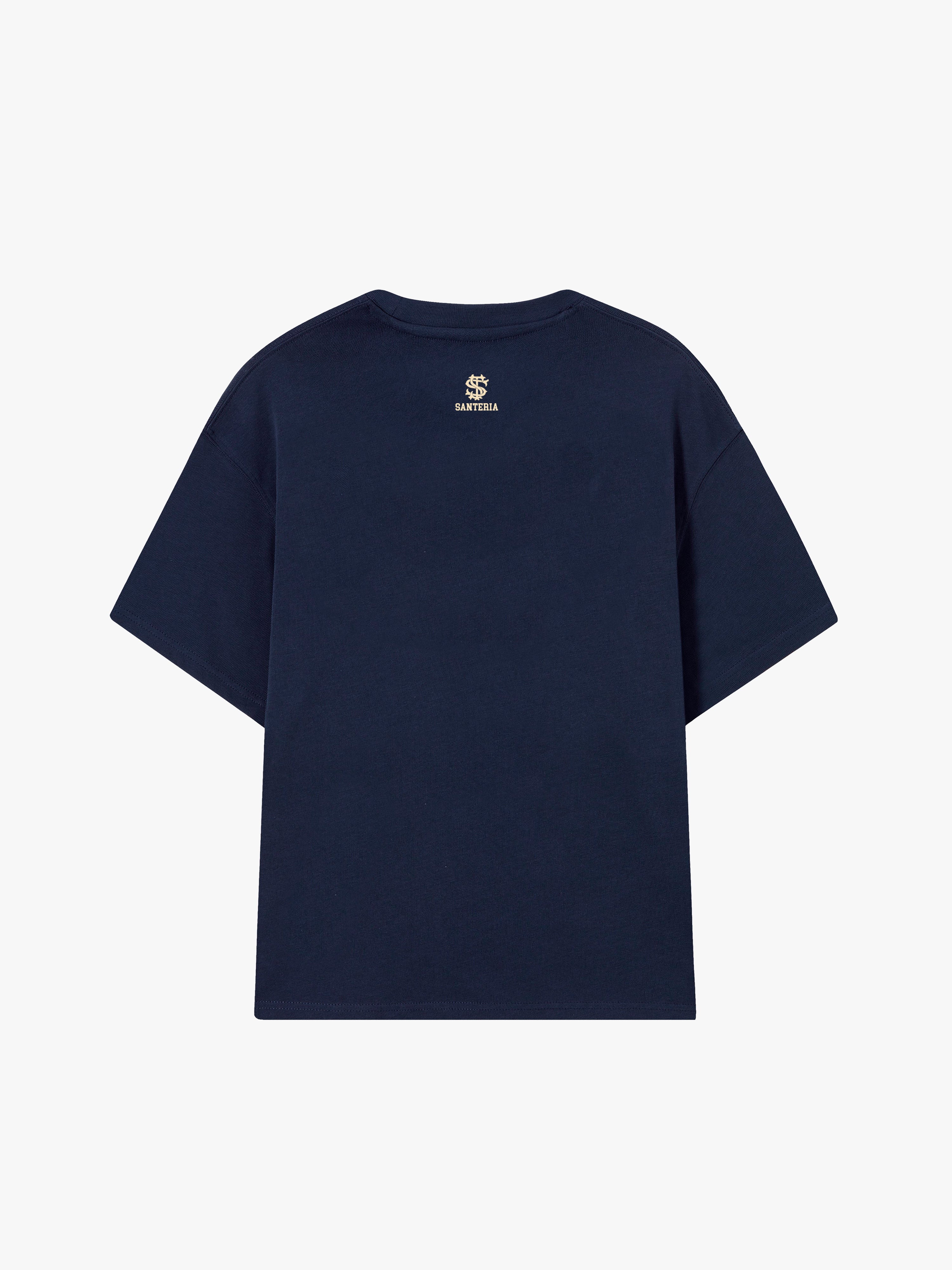 COLLEGE ARCH NAVY T-SHIRT