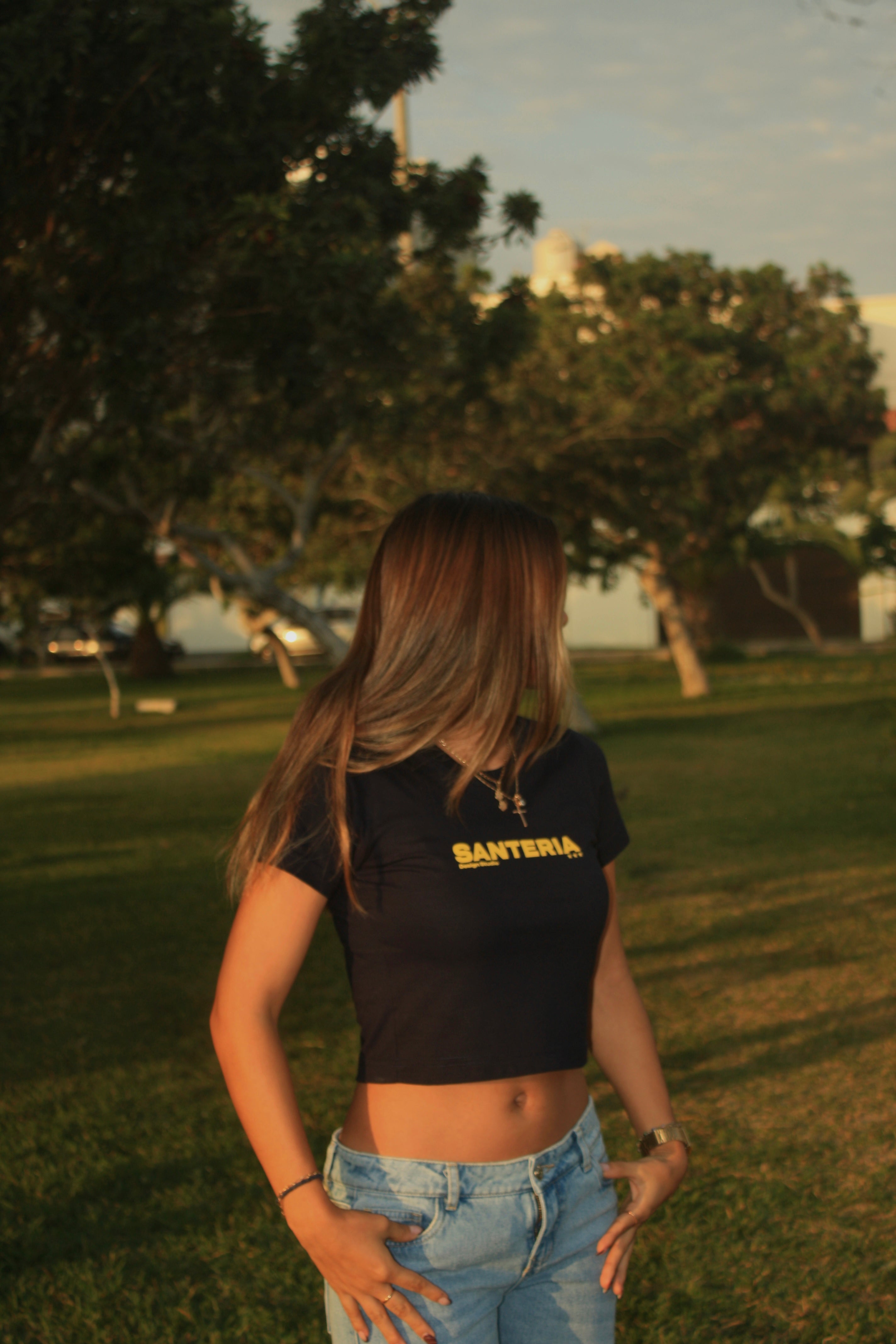 SANTERIA STARS NAVY BABYTEE