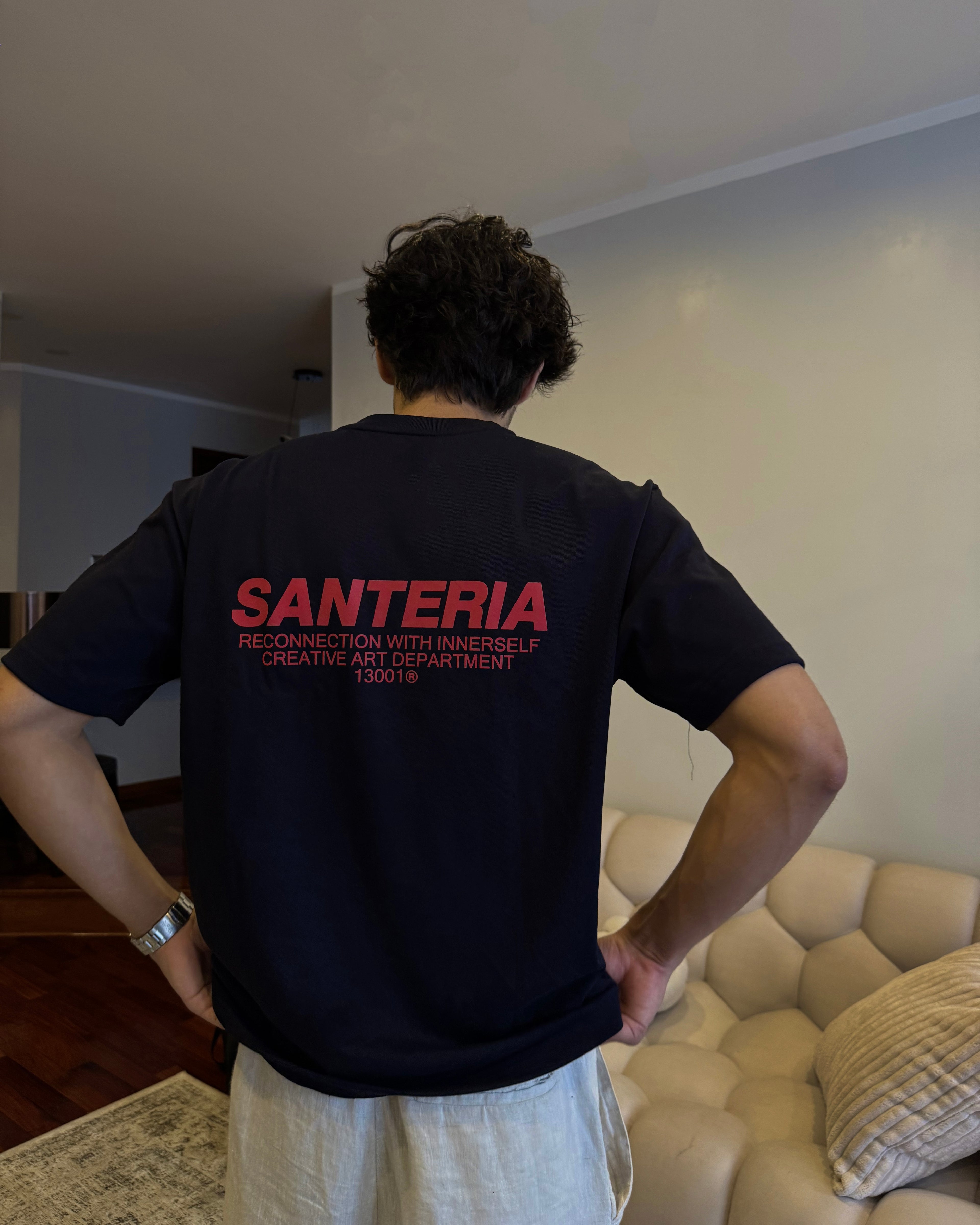 INNER RECONNECT NAVY T-SHIRT