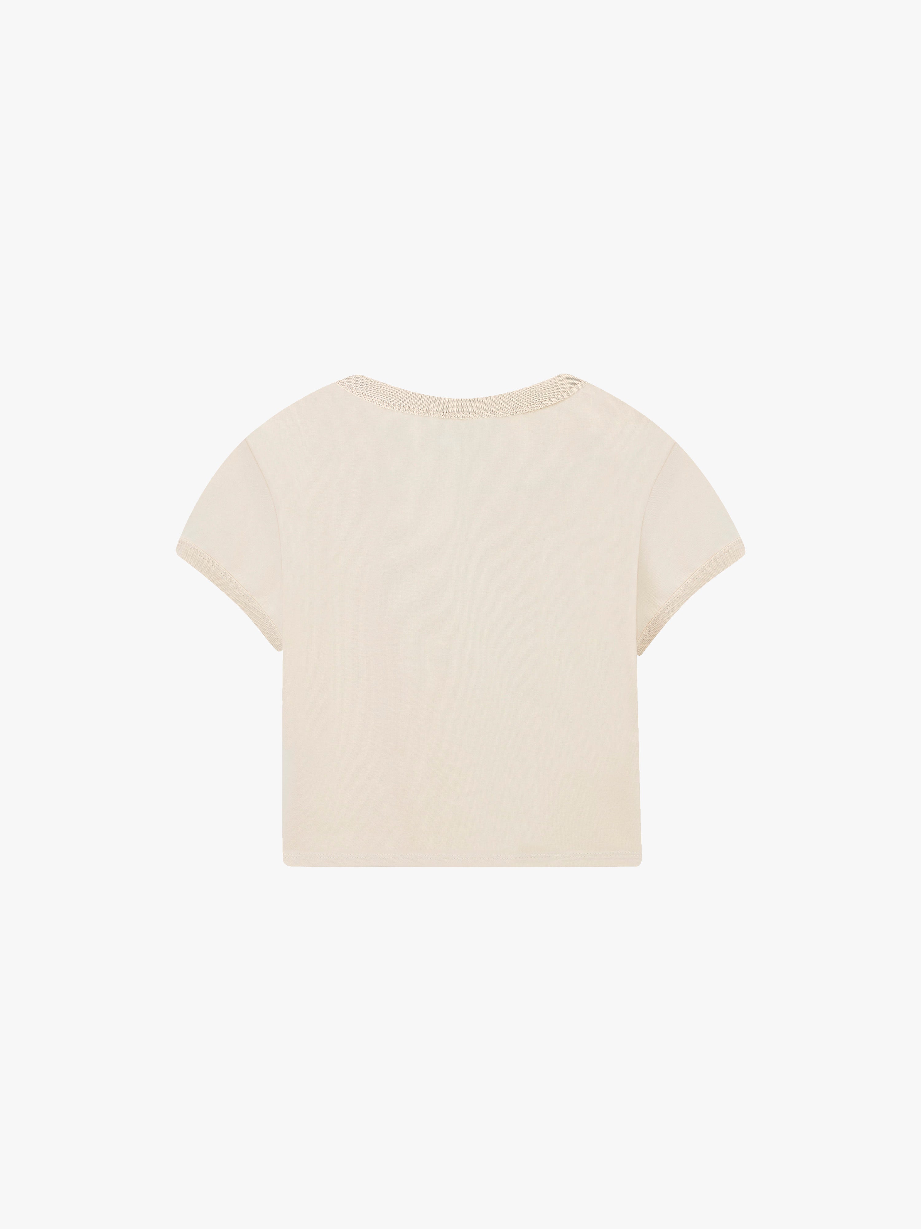 RASPBERRY OFF-WHITE BABYTEE