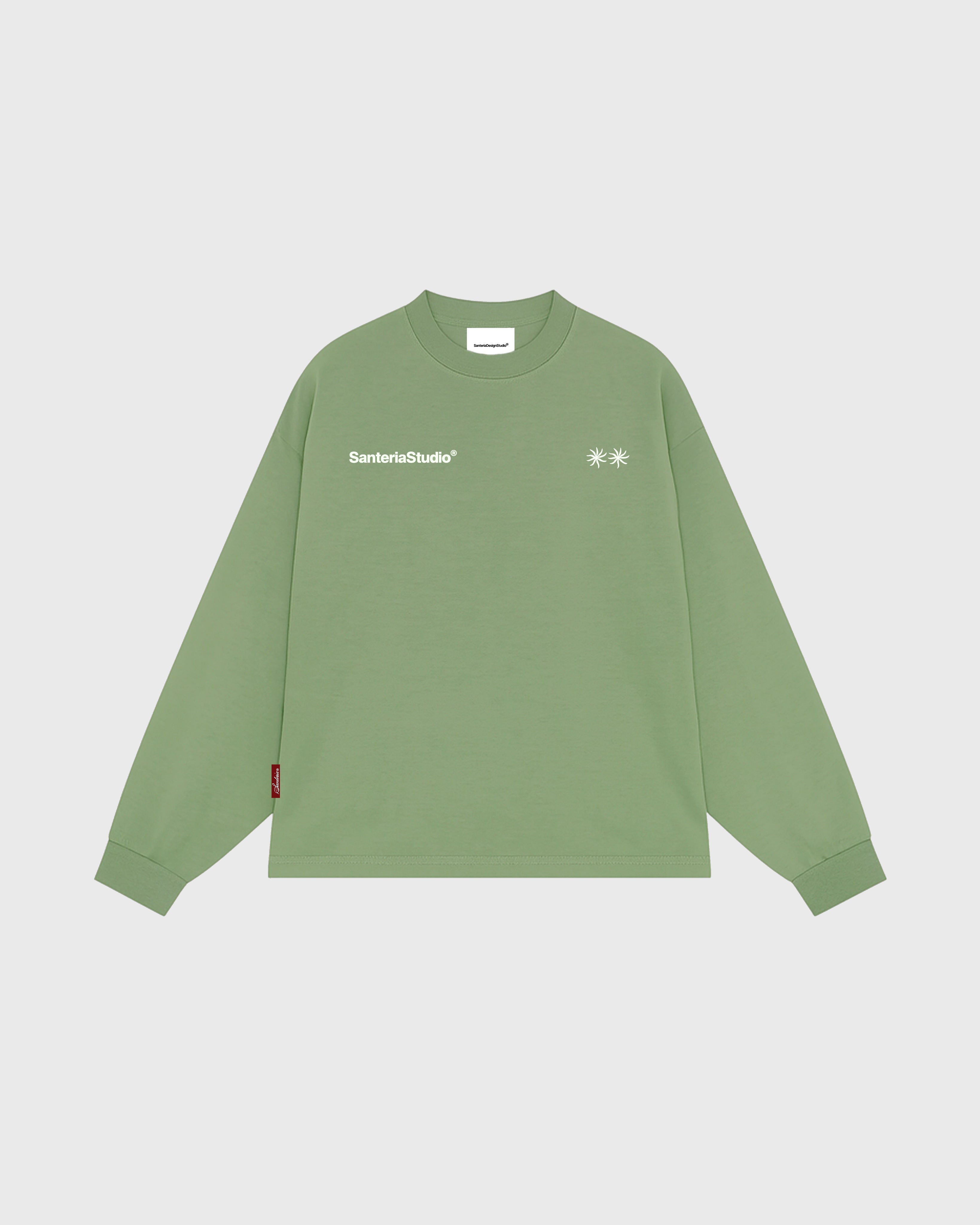 NATURE GREEN HEAVY LONGSLEEVE