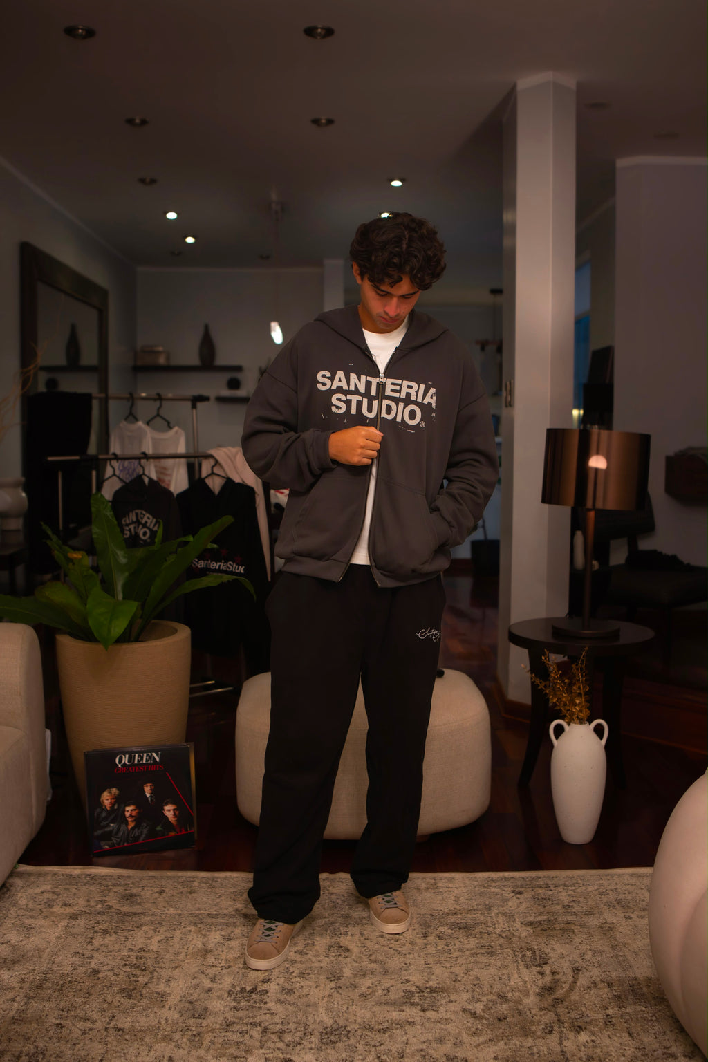 STUDIO HEAVY ZIP UP