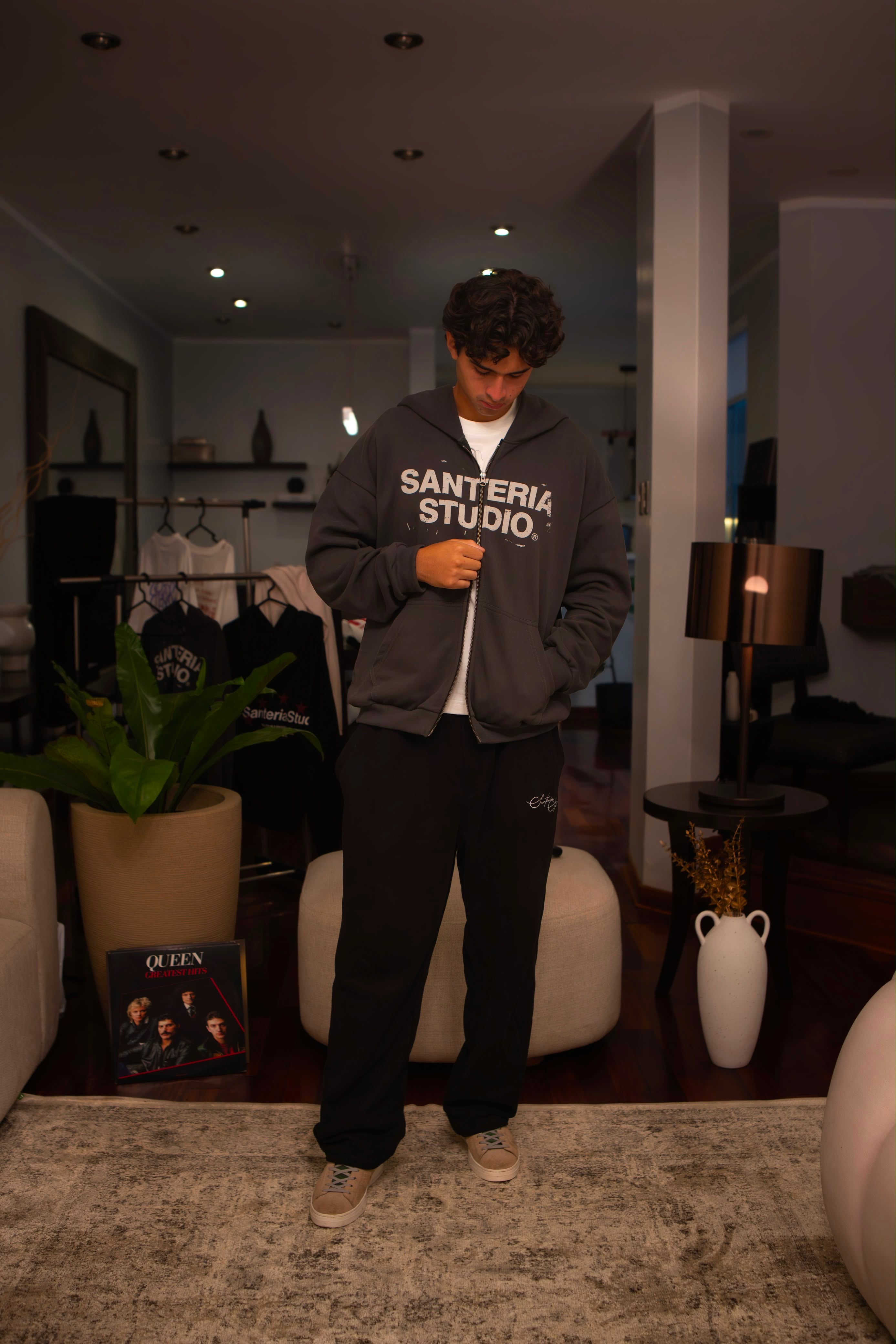 STUDIO HEAVY ZIP UP