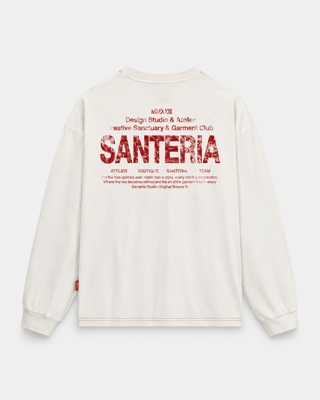 CREATIVE OFF-WHITE LONGSLEEVE