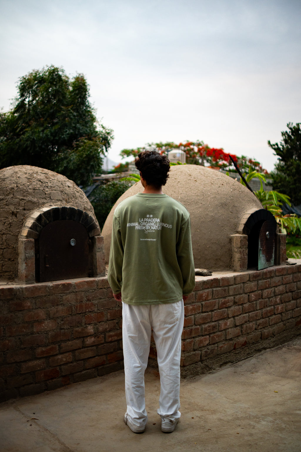 NATURE GREEN HEAVY LONGSLEEVE