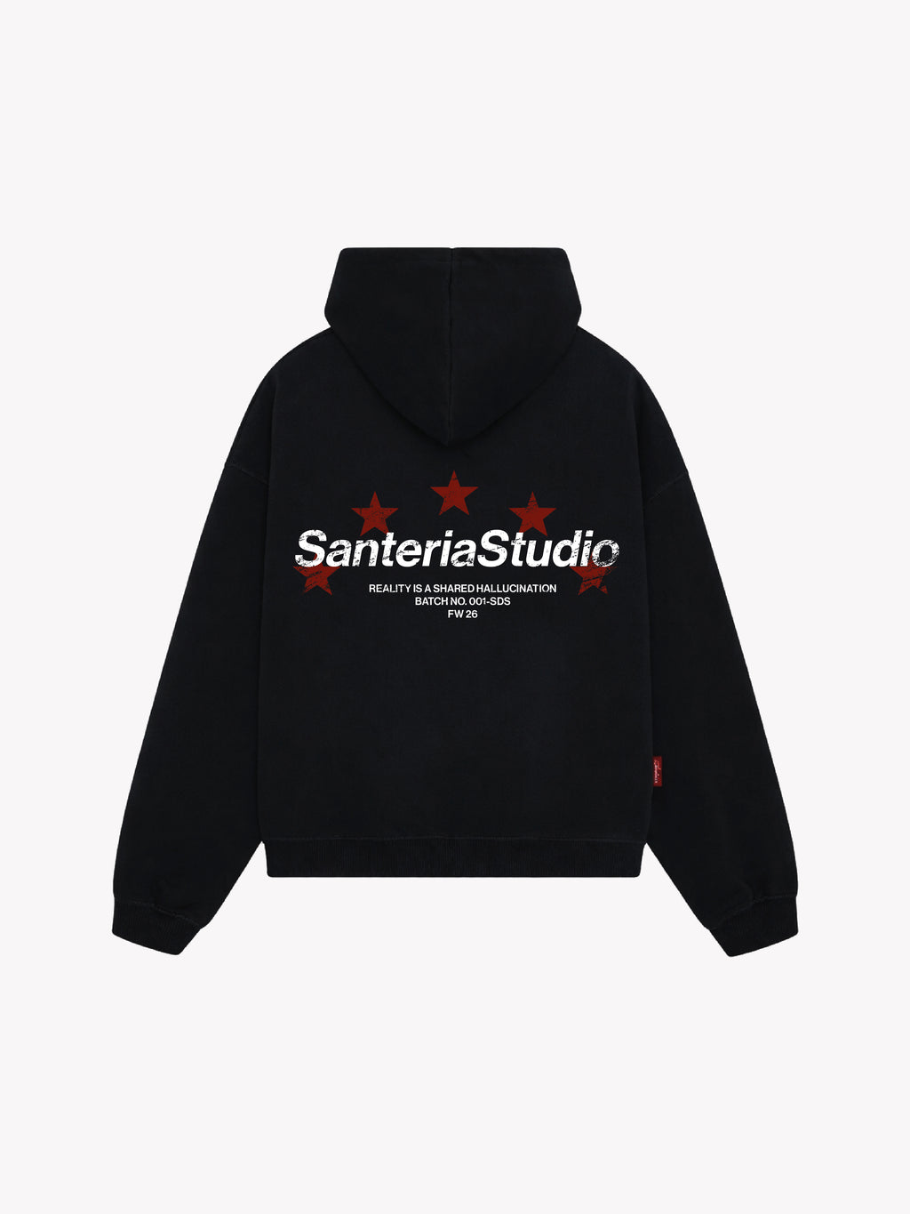 REALITY STARS BLACK HOODIE