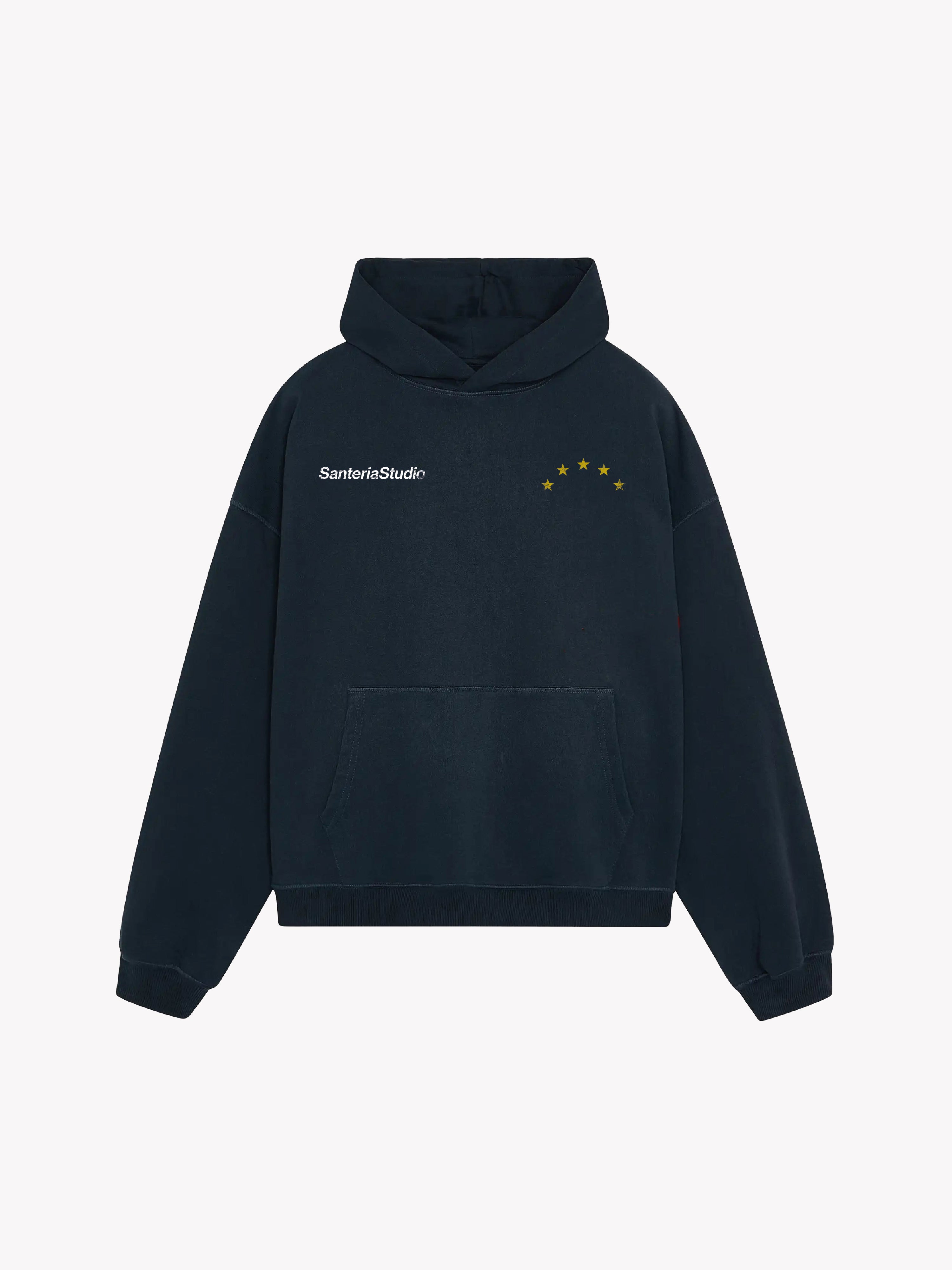 REALITY STARS NAVY HOODIE