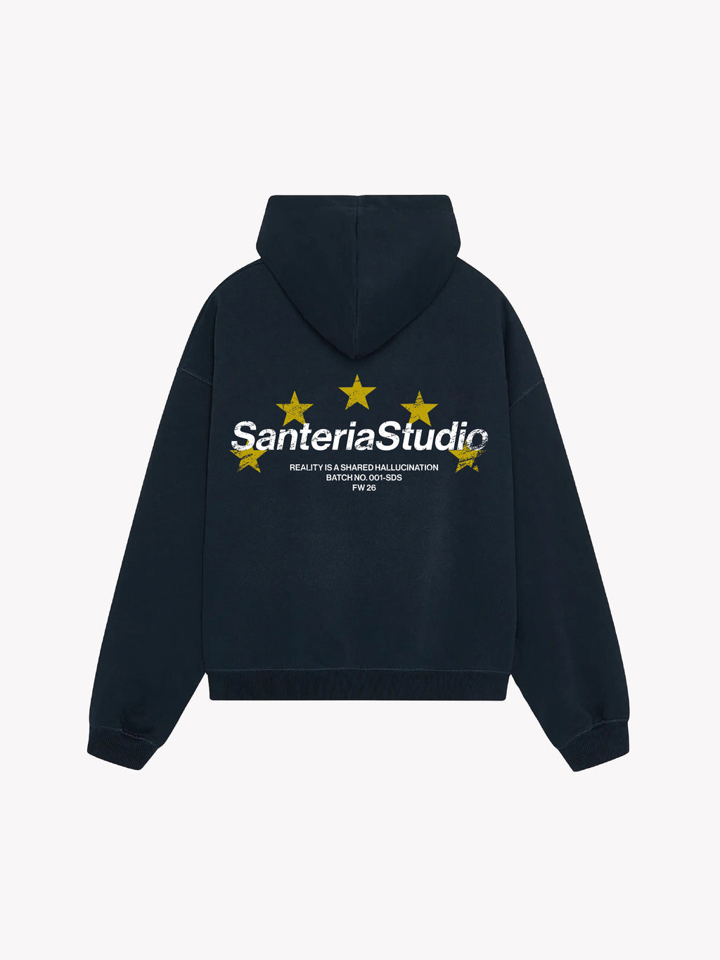 REALITY STARS NAVY HOODIE