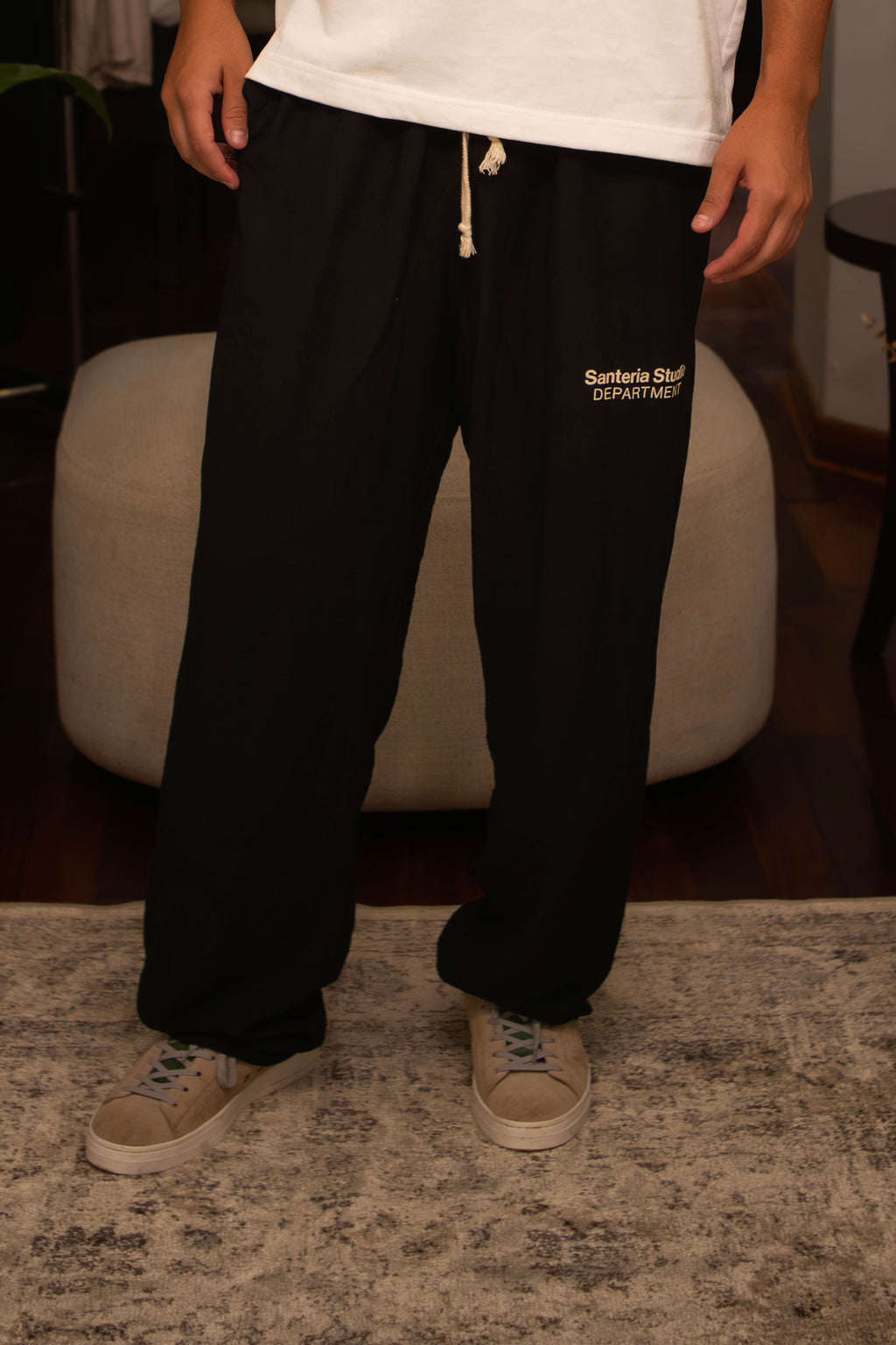 DEPT BLACK LINEN PANT