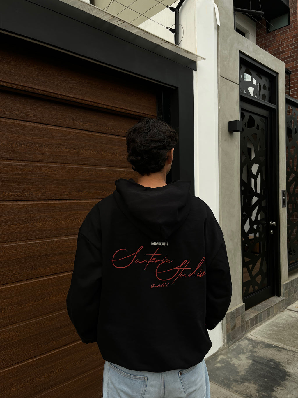 SANTERIA SIGNATURE BLACK HOODIE