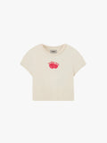 RASPBERRY OFF-WHITE BABYTEE