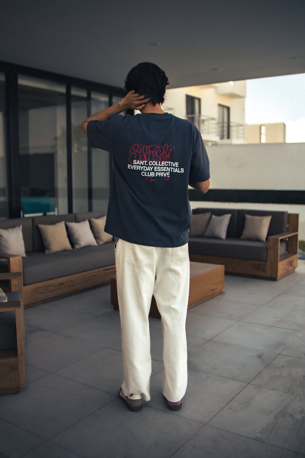 SANT GRAFFITI ASH T-SHIRT