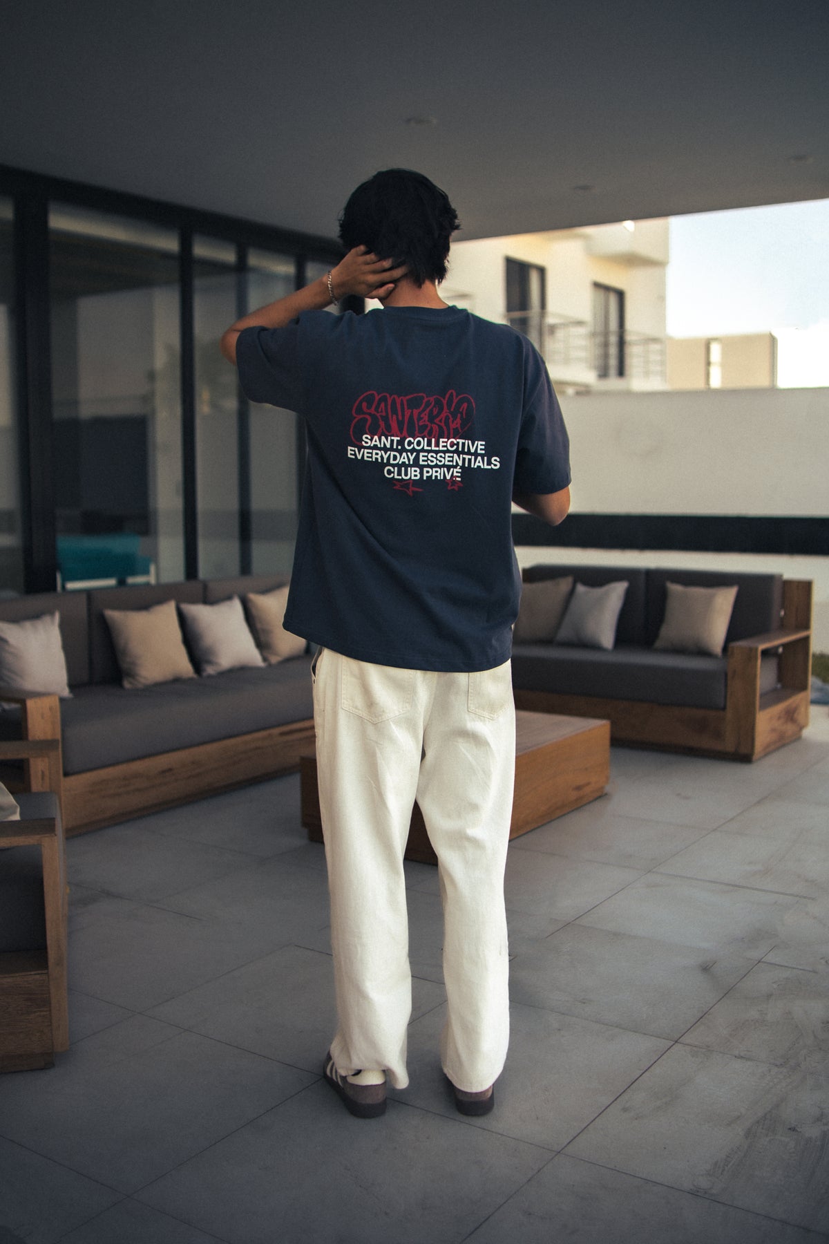 SANT GRAFFITI ASH T-SHIRT
