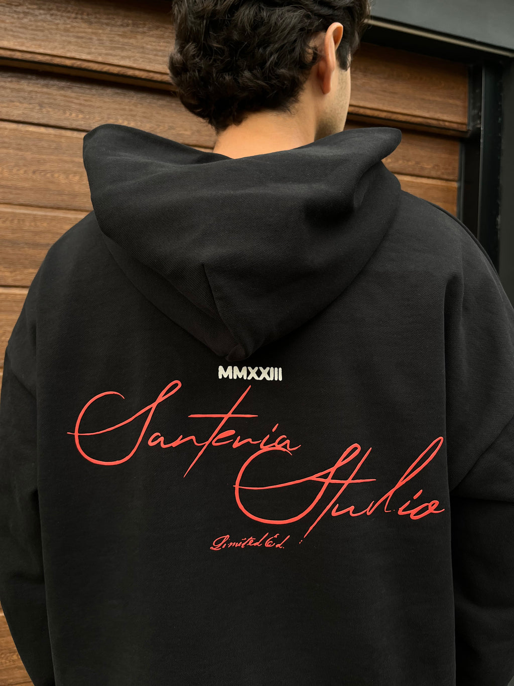 SANTERIA SIGNATURE BLACK HOODIE